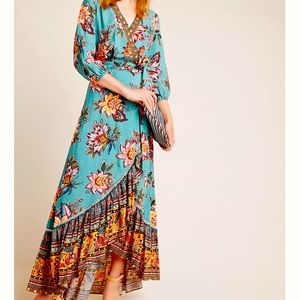 Farm Rio for Anthropologie Viera Wrap Dress